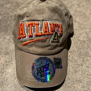 Atlanta A brown and orange Rost Hat ball cap